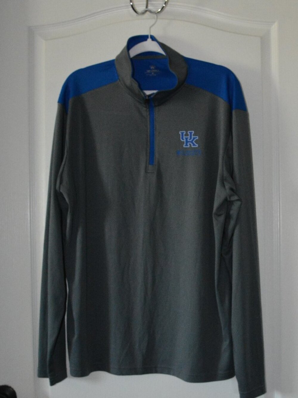 Top of the World Kentucky Wildcats Polo Long Sleeve Shirt Men's size XL